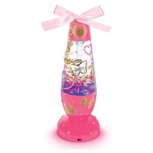 Juicy Couture Pink Glitter Lamp with Bow